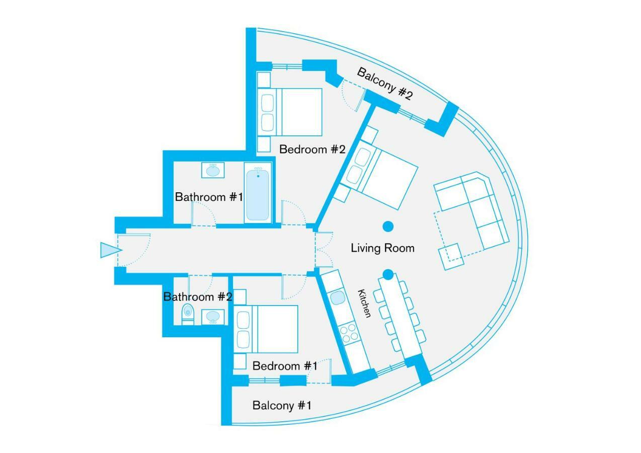 The Danziger, 2 Unique Lofty Style Units In Prenzlauerberg Apartment Berlin Ruang foto
